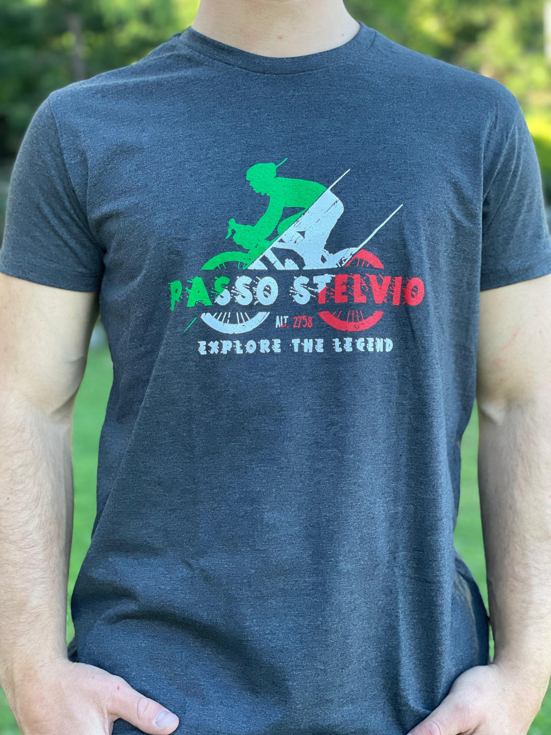 T-shirt Stelvio Bici Italia