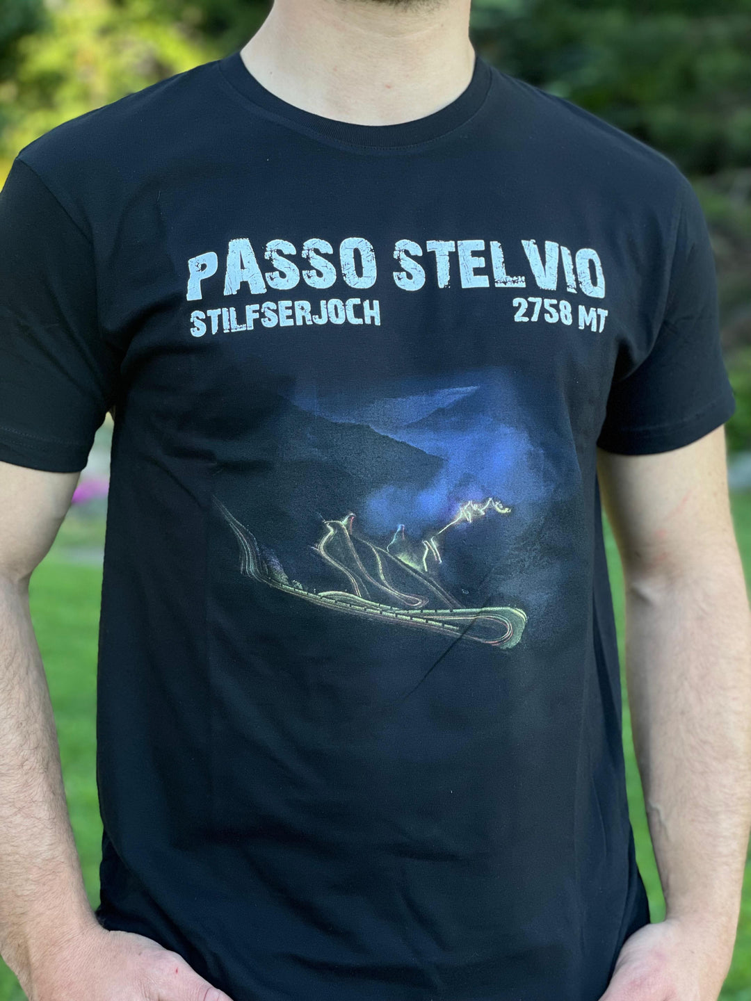 T-shirt Stelvio By Night