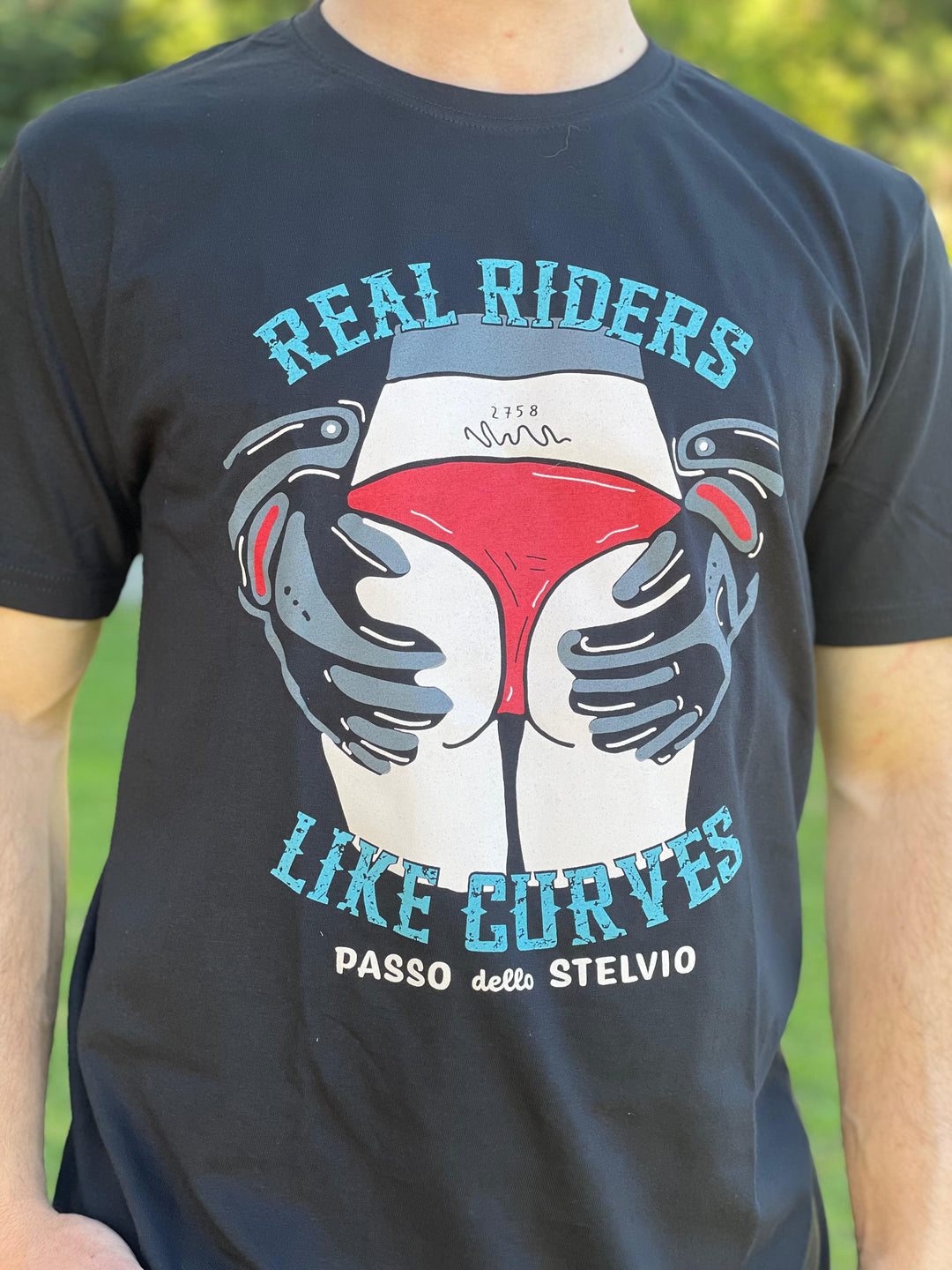T-shirt Stelvio Real Riders