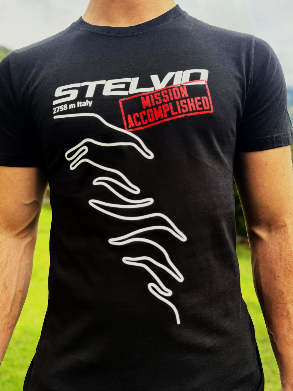 T-shirt Stelvio Mission Accomplished