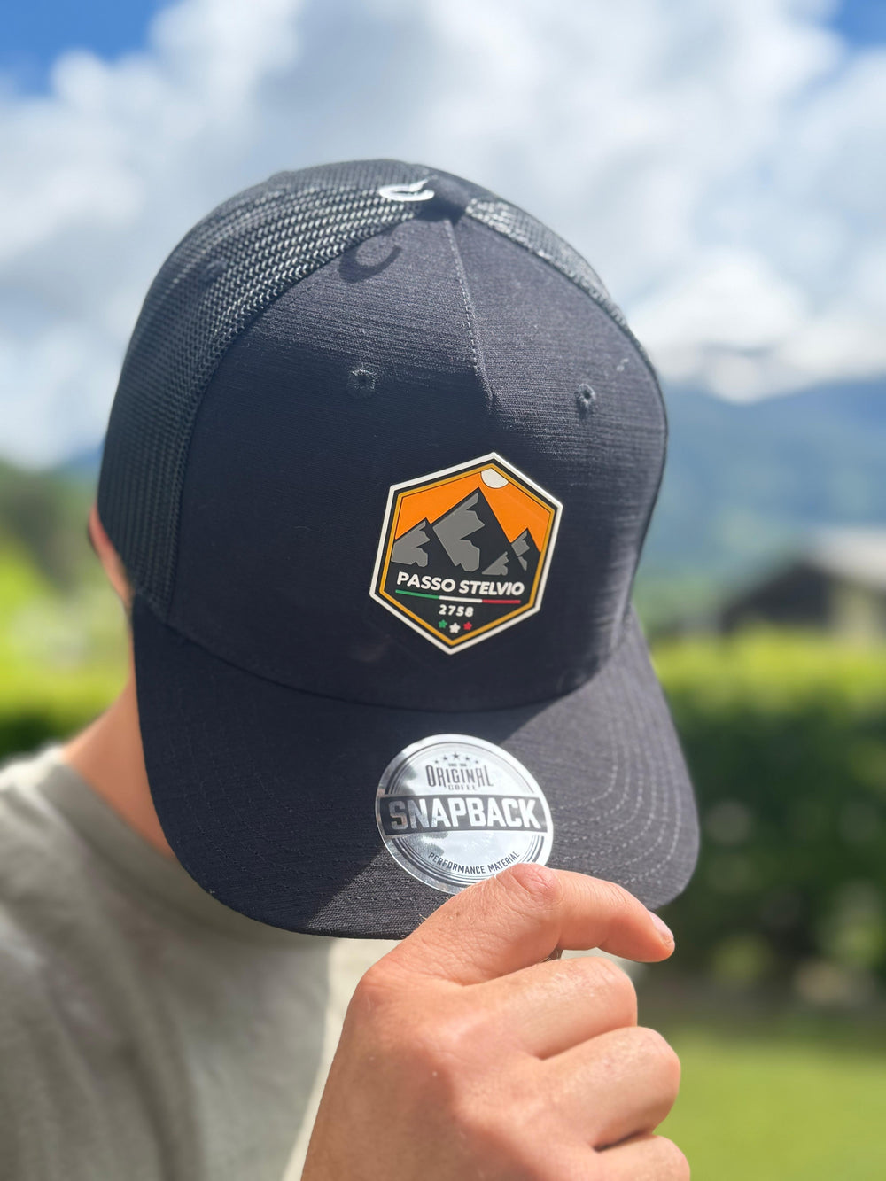 Stelvio "rubber patch" cap