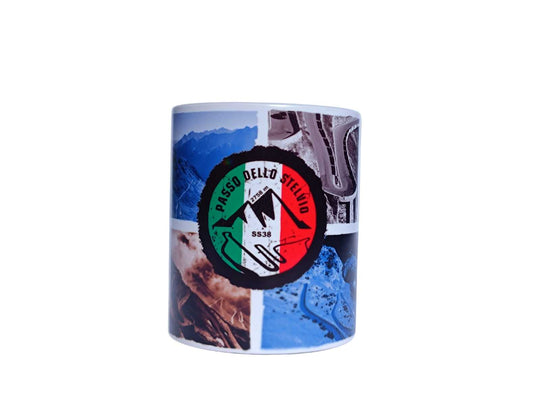 Stelvio mug with Italy logo