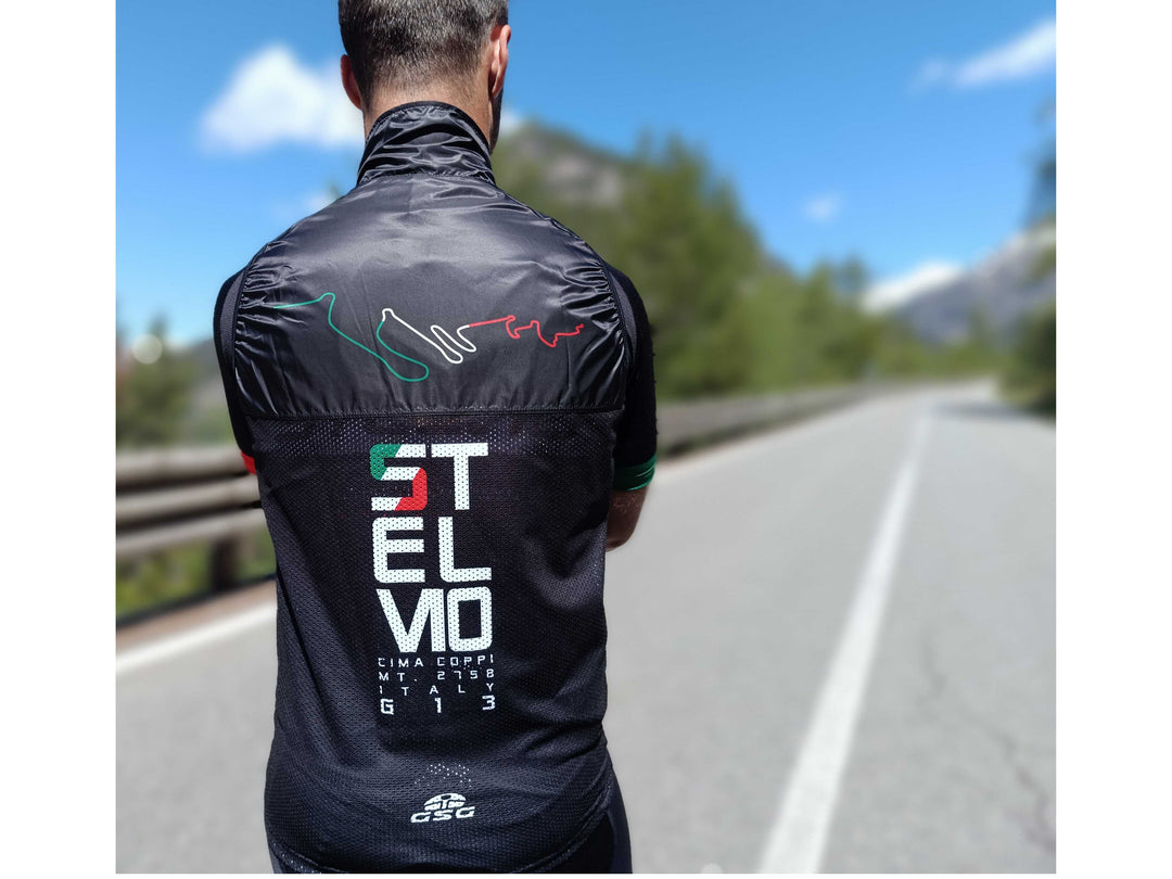 Stelvio Black Vest