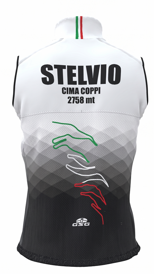 Gilet CLIMBER STELVIO - BIANCO