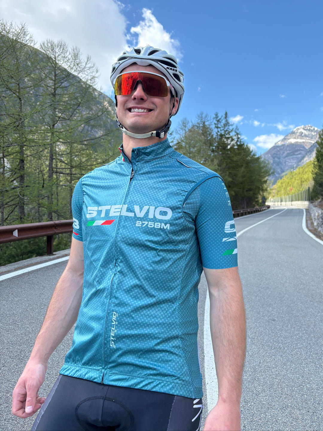 Gilet STELVIO STRADA- verde