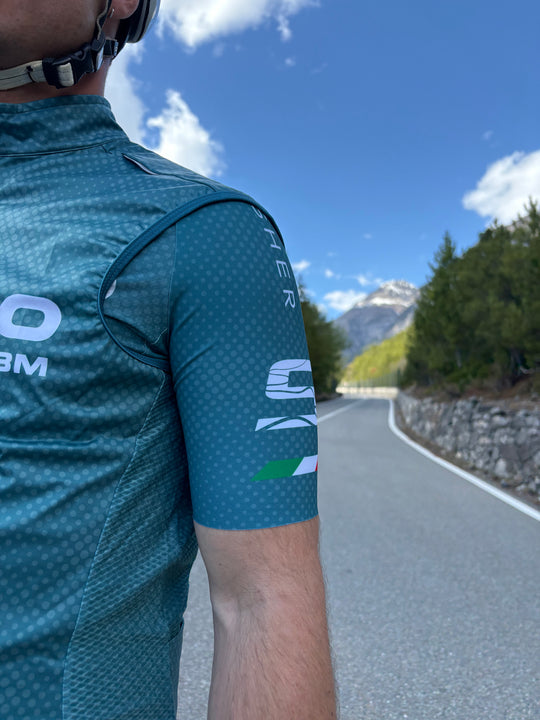 Gilet STELVIO STRADA- verde