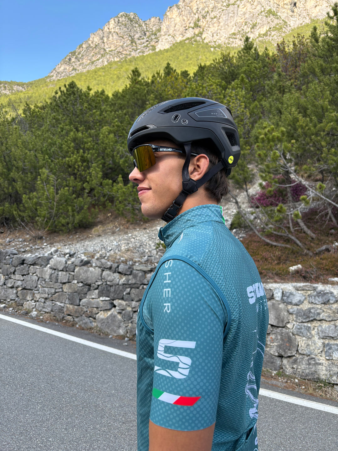 Gilet STELVIO STRADA- verde