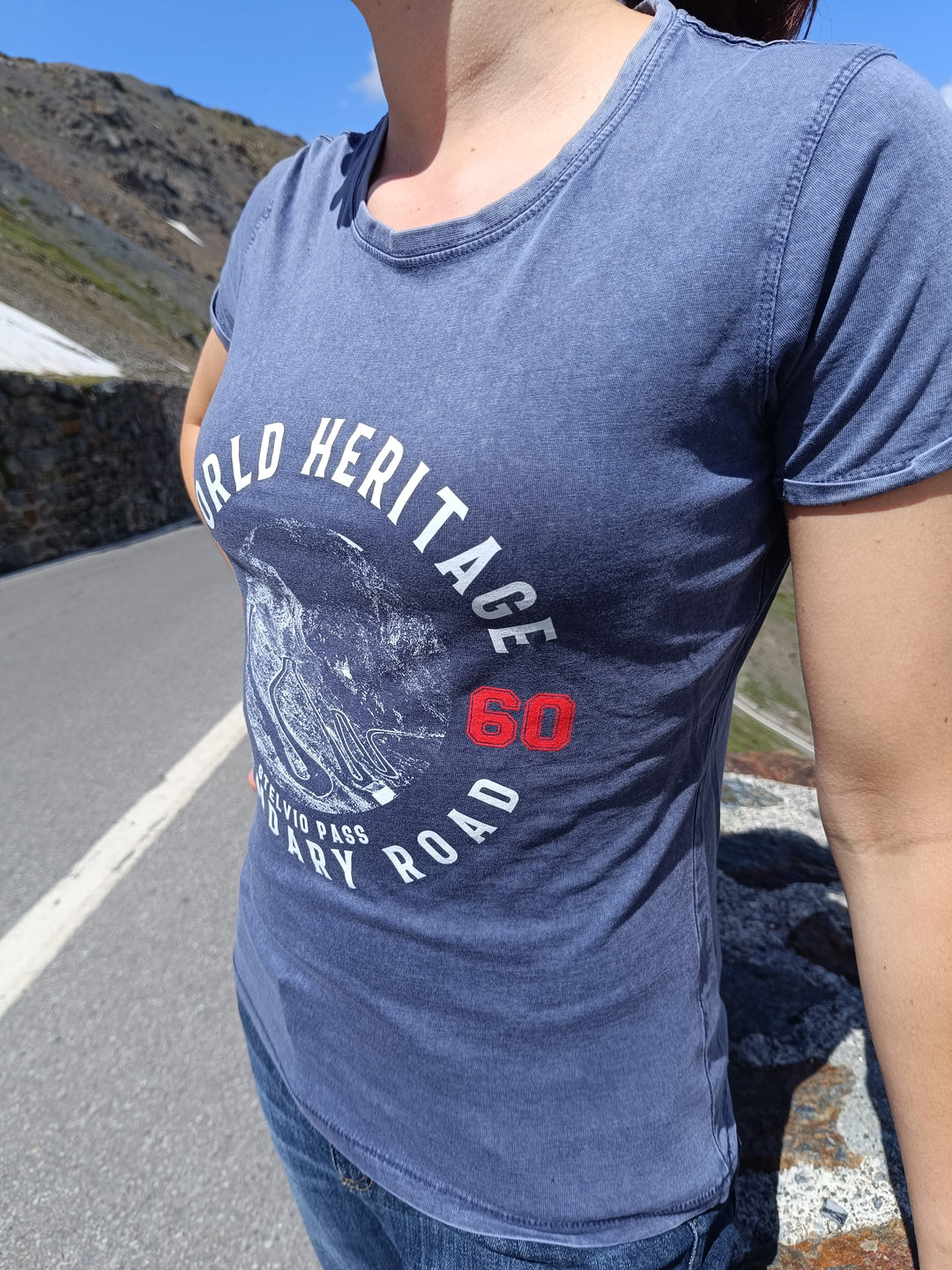 T-shirt Stelvio World Heritage