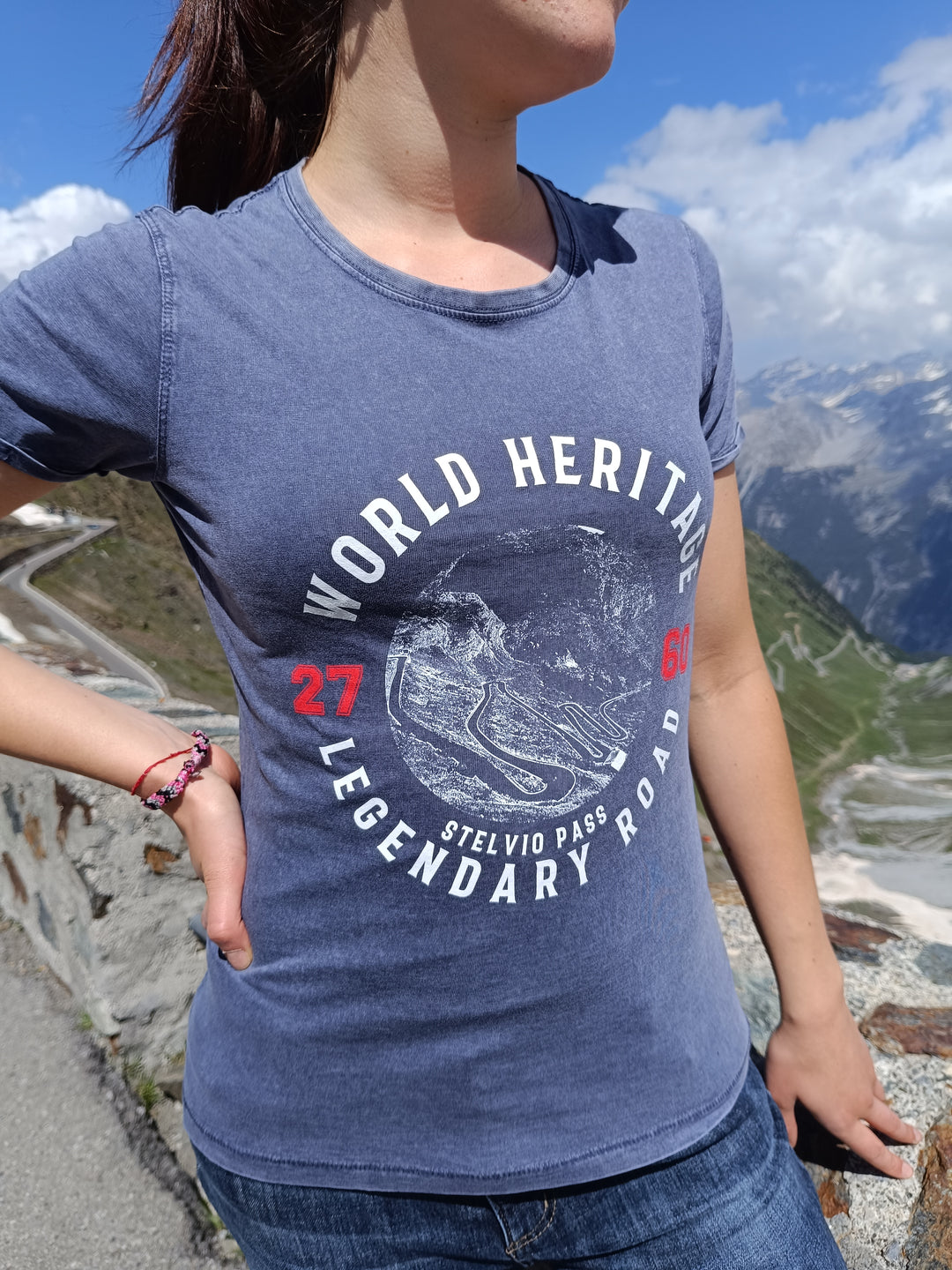 T-shirt Stelvio World Heritage