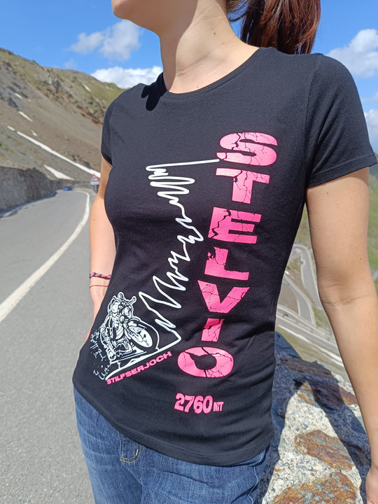 Stelvio Moto Cartoon T-shirt