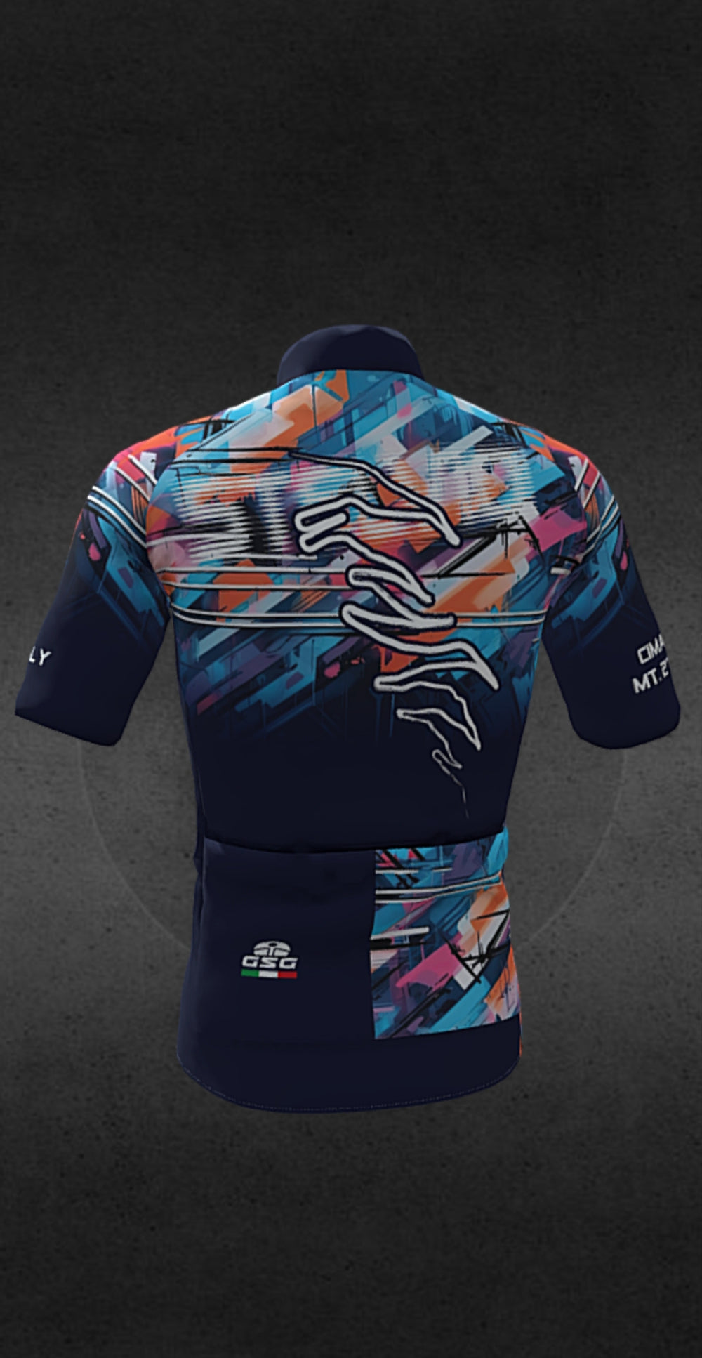 Stelvio Climber cycling jersey pink