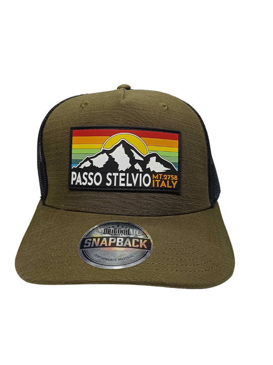 Cappellino Stelvio "rubber patch"