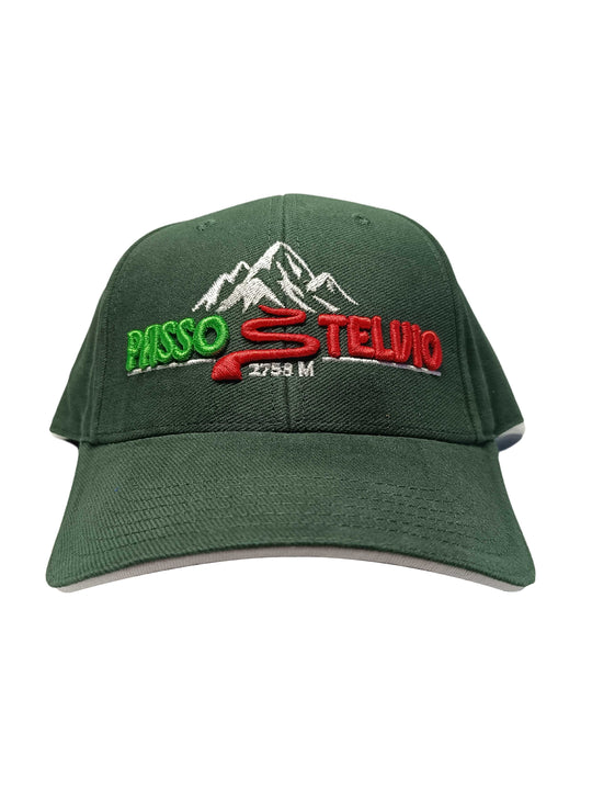 Stelvio cap "3D writing"