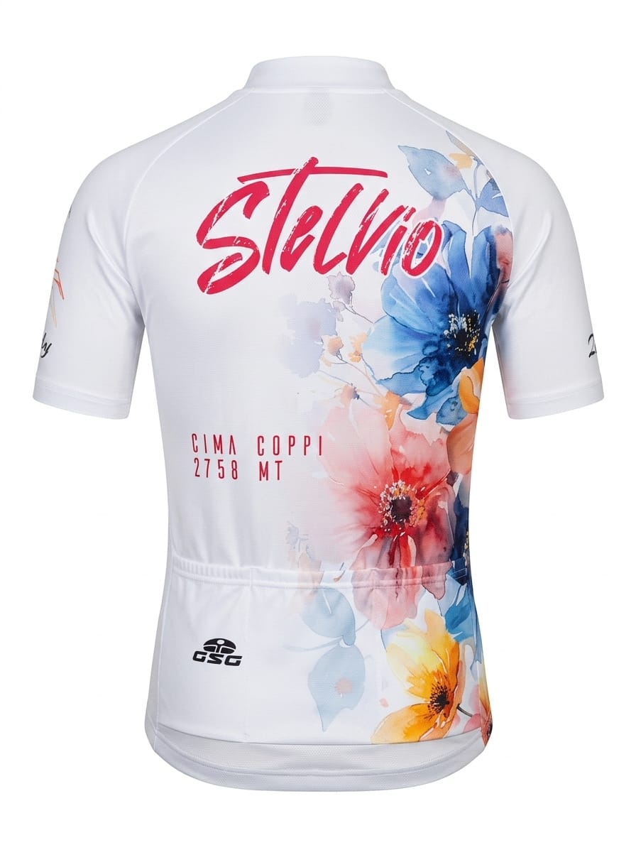 Stelvio Climber cycling jersey pink