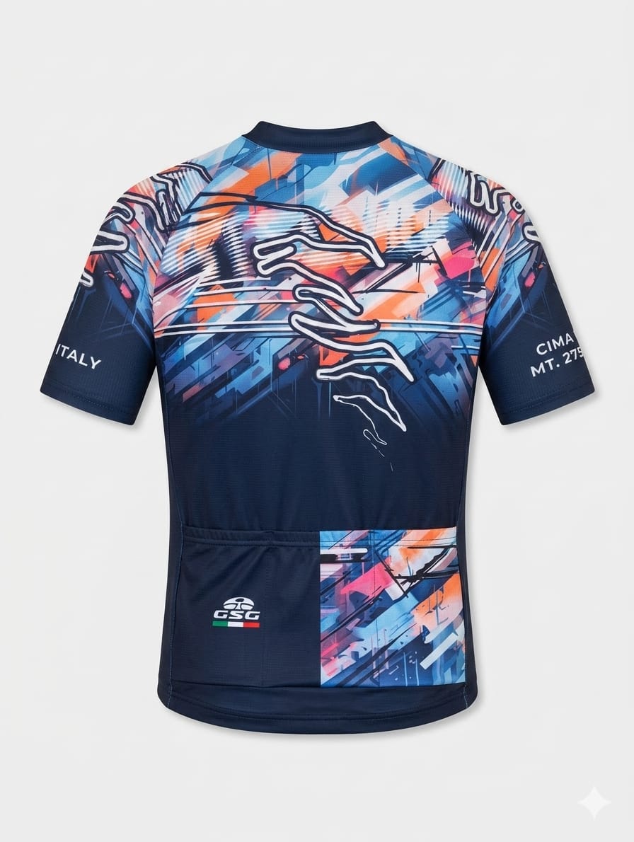 Stelvio Climber cycling jersey pink