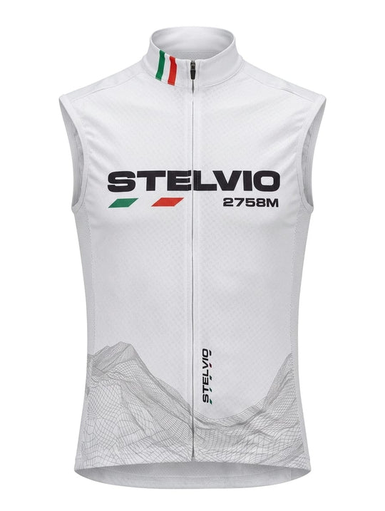 Gilet STELVIO STRADA- bianco