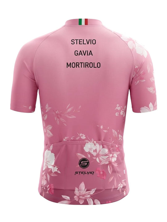 Stelvio Climber cycling jersey pink