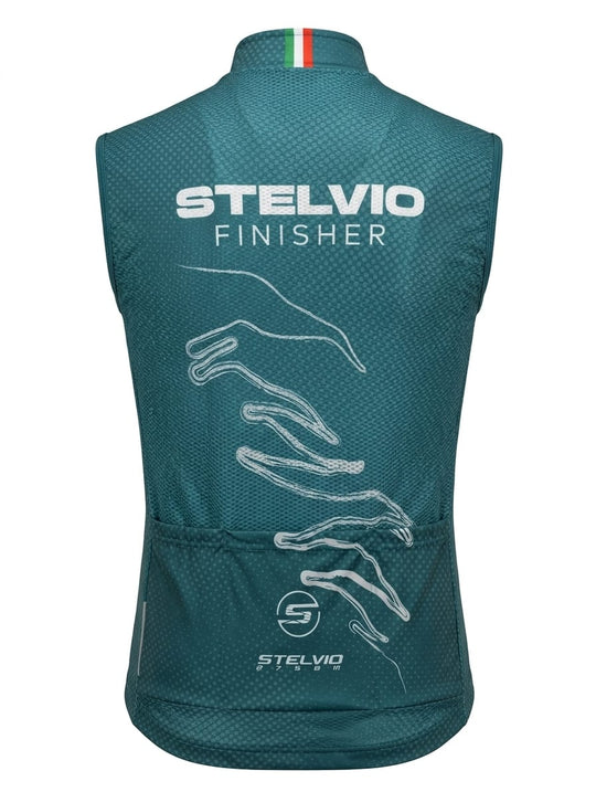 Gilet STELVIO STRADA- verde