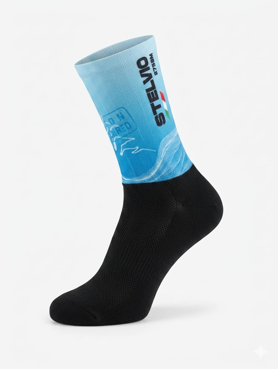 MISSION socks light blue