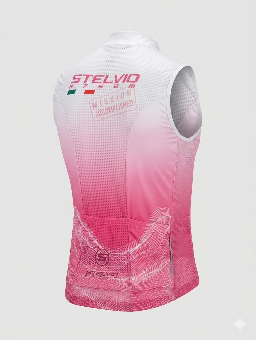 Gilet MISSION ACCOMPLISHED - rosa