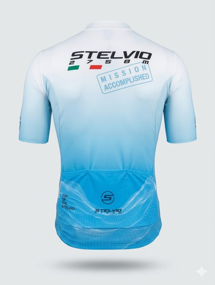 MISSION ACCOMPLISHED - azzurro